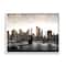Stupell Industries New York Evening City Skyline Brooklyn Bridge Manhattan Framed Wall Art